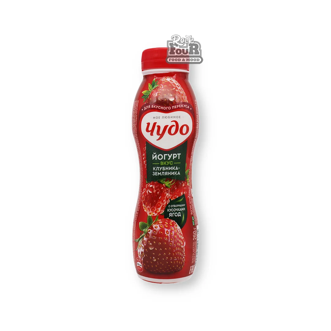 Drinking yogurt "Chudo" cherry 1.9% 260g